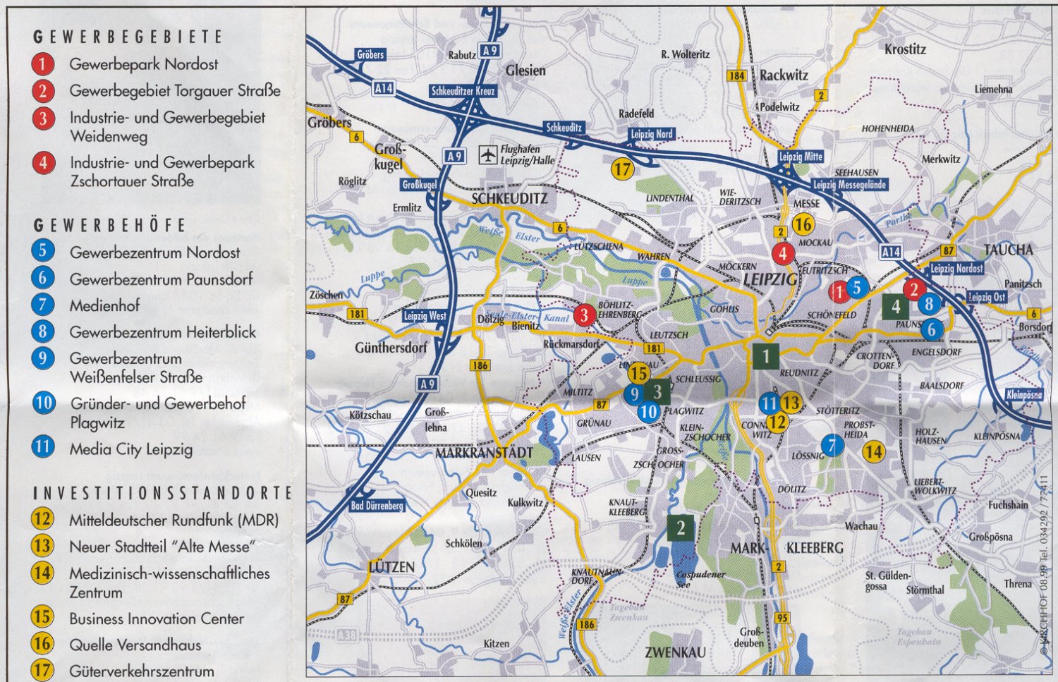 Guide to Bach Tour: Leipzig - Maps